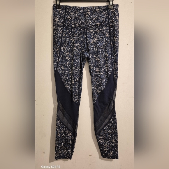 Athleta Pants - Blue Patterned Leggings